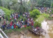 Niat Mandi-mandi, Seorang Anak di Pangkalan Brandan Hanyut d Sungai Pelawi, Diduga Akibat Terbentur Besi